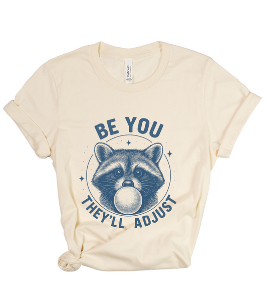 Whimsical Raccoon T-Shirt