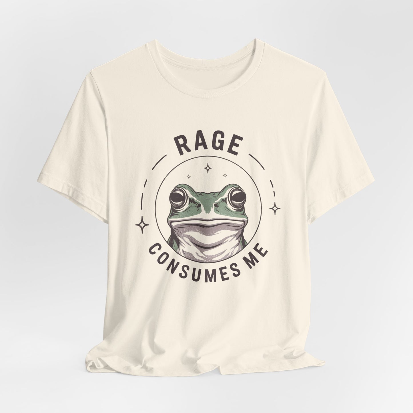 Rage Consumes Me Frog  T-Shirt