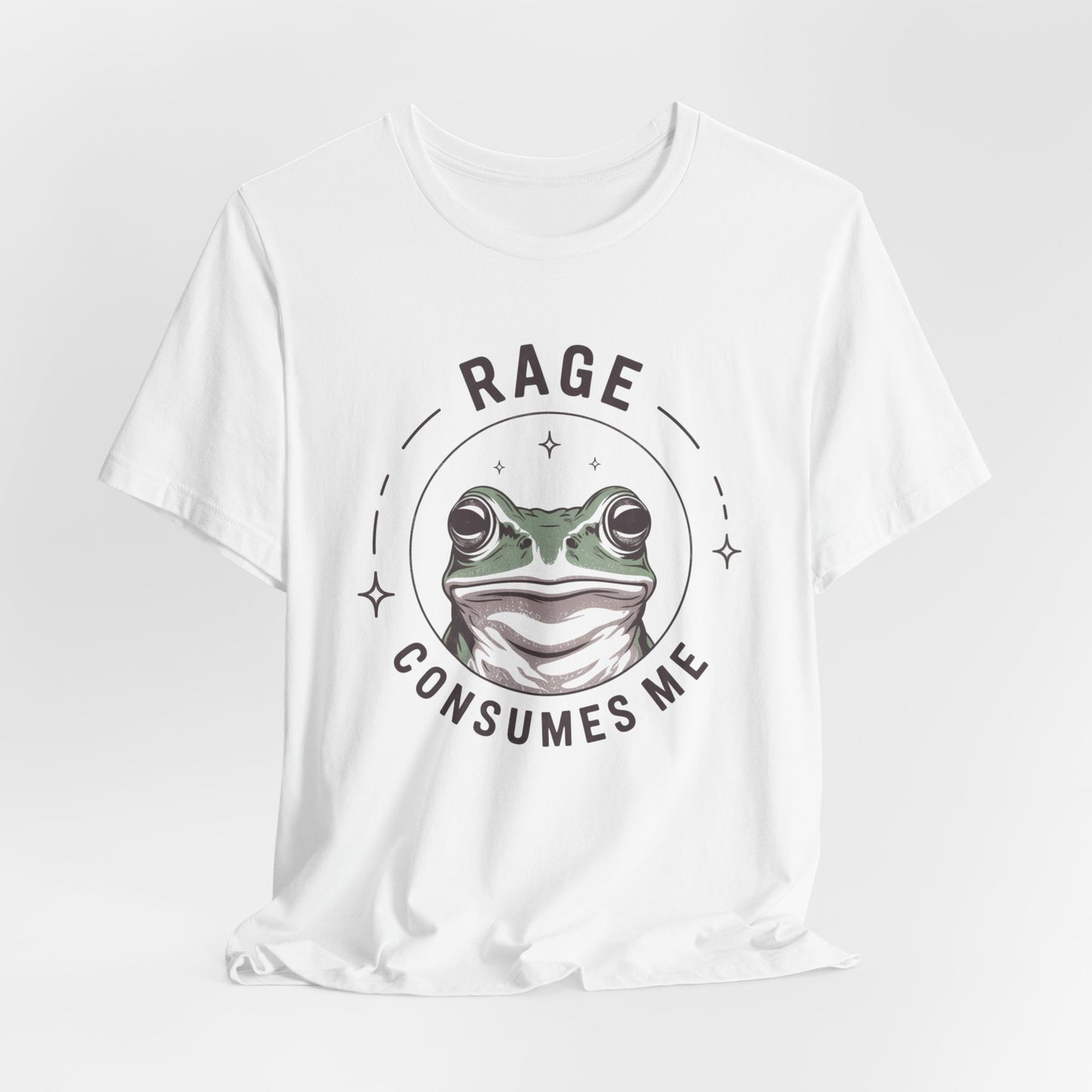 Rage Consumes Me Frog  T-Shirt
