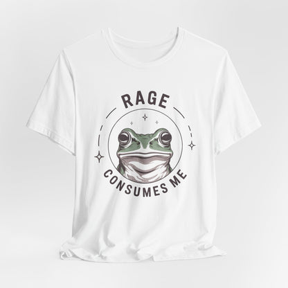 Rage Consumes Me Frog  T-Shirt