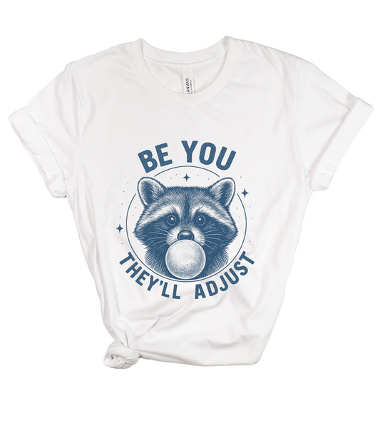 Whimsical Raccoon T-Shirt