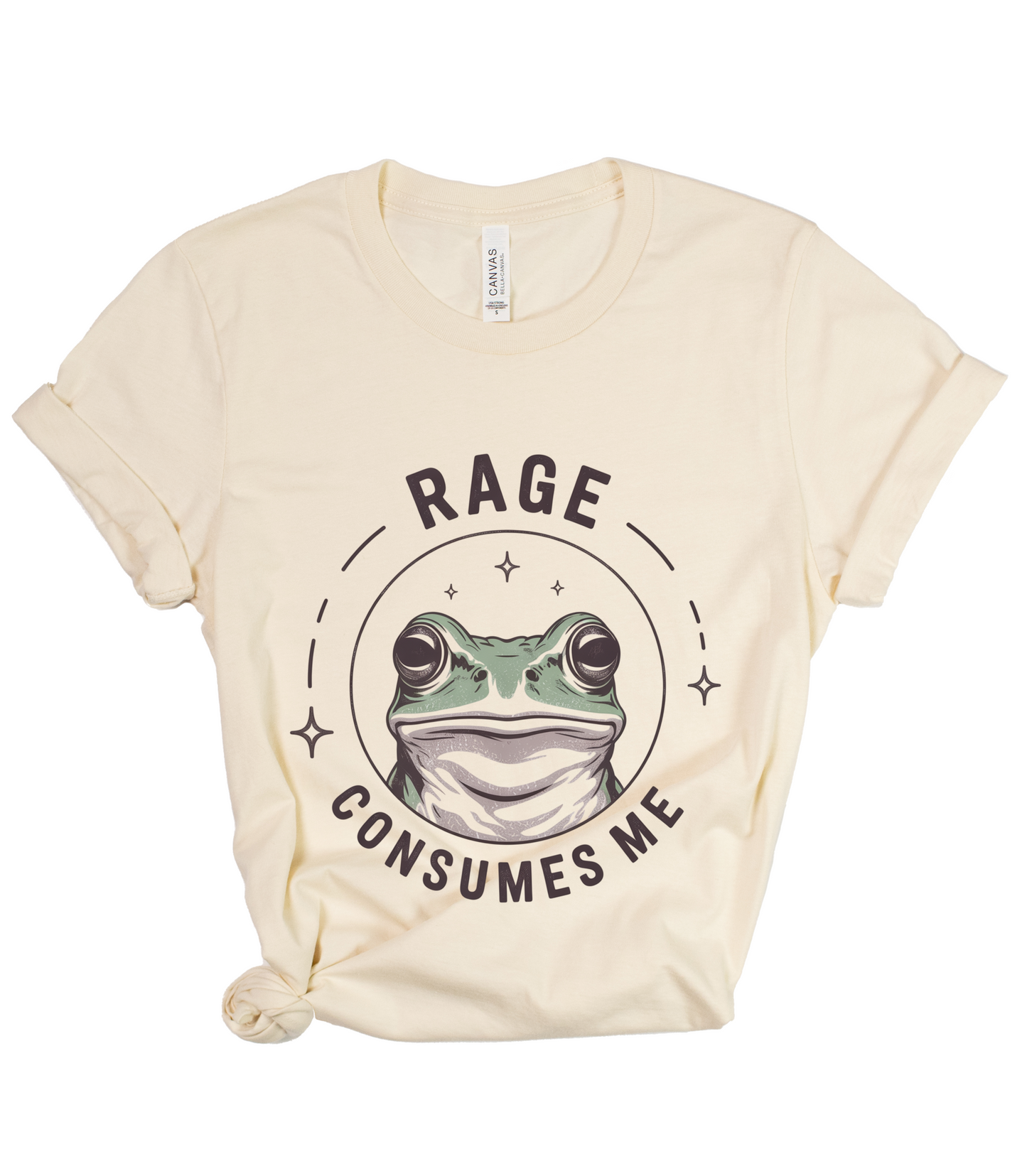 Rage Consumes Me Frog  T-Shirt