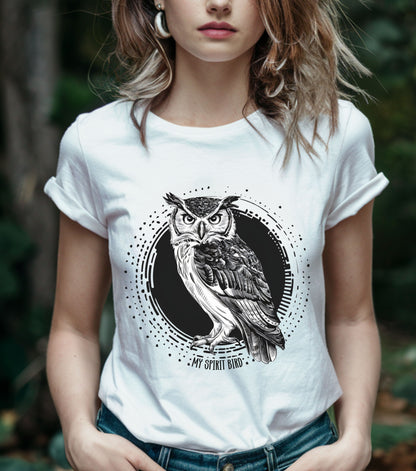 Spirit Bird Owl Tee